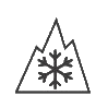Symbol góry i śniegu